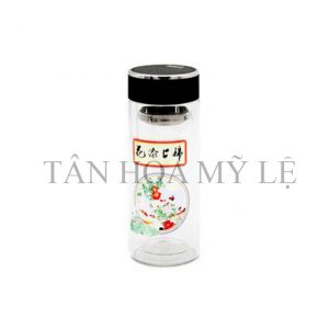 BÌNH THỦY TINH PHA TRÀ DÀY 2 LỚP