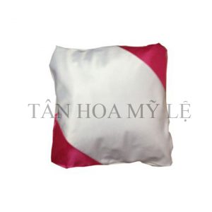 GỐI 2 GÓC MÀU HỒNG SEN+RUỘT GỐI