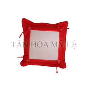 GỐI TỰA LƯNG MÀU ĐỎ+RUỘT GỐI