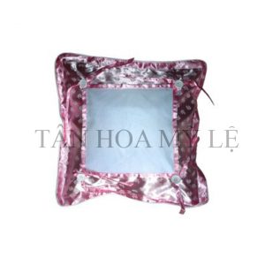 GỐI TỰA LƯNG MÀU HỒNG+RUỘT GỐI