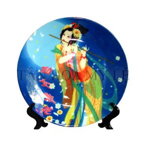 ĐĨA SỨ TRẮNG TRƠN 27 CM