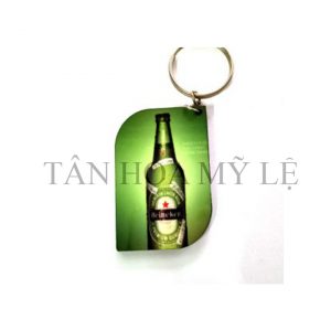 KHÓA GỖ IN 2 MẶT HÌNH CHIẾC LÁ