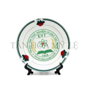 ĐĨA HV TRÁI DÂU XANH 20 CM