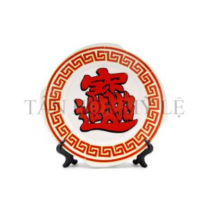 ĐĨA NHỰA 8 IN CÓ CHÂN ĐẾ