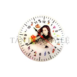 ĐỒNG HỒ THỦY TINH GÂN TRÒN -30CM