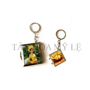 KHÓA HỘP TRANG ĐIỂM HÌNH VUÔNG TO