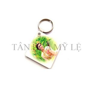 MÓC KHÓA MDF IN 1 MẶT HÌNH VUÔNG