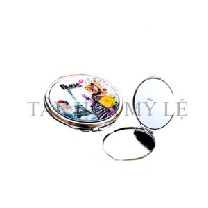 HỘP GƯƠNG TRANG ĐIỂM HÌNH TRÒN