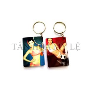 KHÓA GỖ IN 2 MẶT HÌNH CHỮ NHẬT