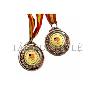 HUY CHƯƠNG ĐỒNG IN NHIỆT 02 MẶT