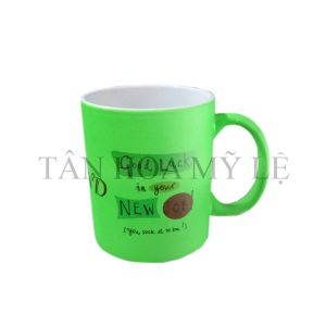 LY SỨ NEON MÀU LÁ