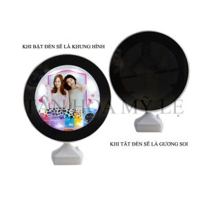 KHUNG HÌNH HỘP ĐÈN+GƯƠNG SOI 20CM