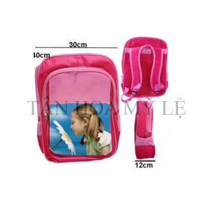 CẶP BÉ CẤP I MÀU HỒNG