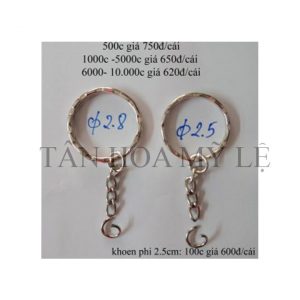 KHOEN KHÓA DẸP 2.5 & 2.8 CM