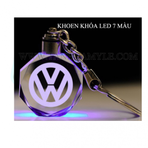 KHOEN KHÓA ĐÈN LED 7 MÀU