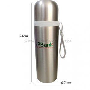 BÌNH GIỮ NHIỆT BẠC TRỤ 500ML