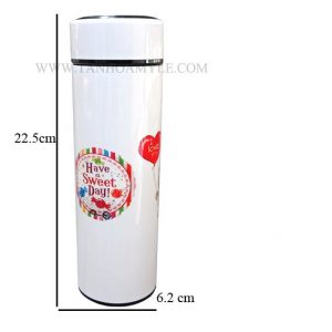 BÌNH NHIỆT TRỤ TRẮNG CAO 500ML