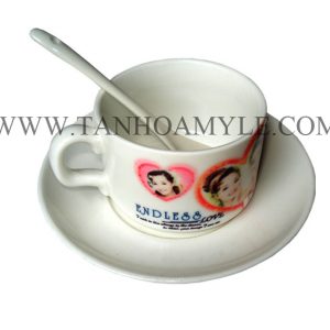 BỘ TÁCH CÀ PHÊ MUỖNG DĨA