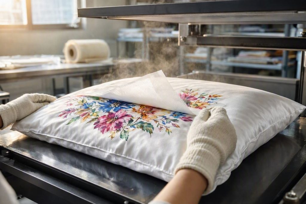 Kỹ Thuật In Hình Ảnh Lên Chăn Ga Gối Nệm: Hướng Dẫn Tối Ưu Cho Xưởng Sản Xuất 2 hình ảnh minh họa thành phẩm khi sử dụng kỹ thuật in hình ảnh lên chăn ga gối nệm chia sẻ bởi Tân Hoa Mỹ Lệ - vattuinnhiet.com